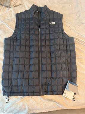 The North Face Black Thermal Quilted Insulated Vest
